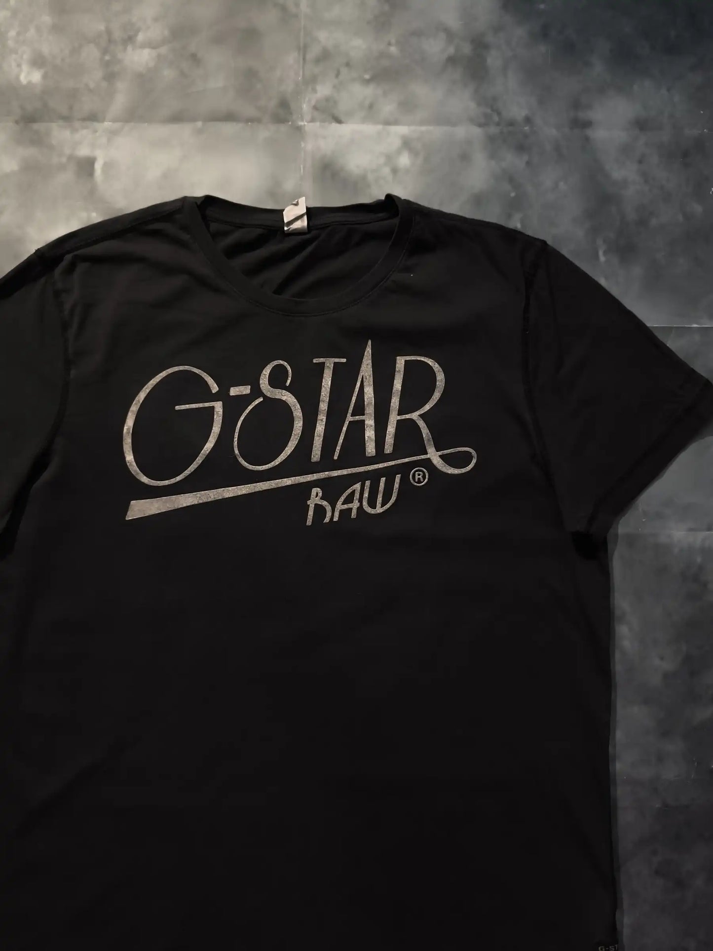 G-Star RAW Big Logo Póló - Fekete (Férfi/XL)