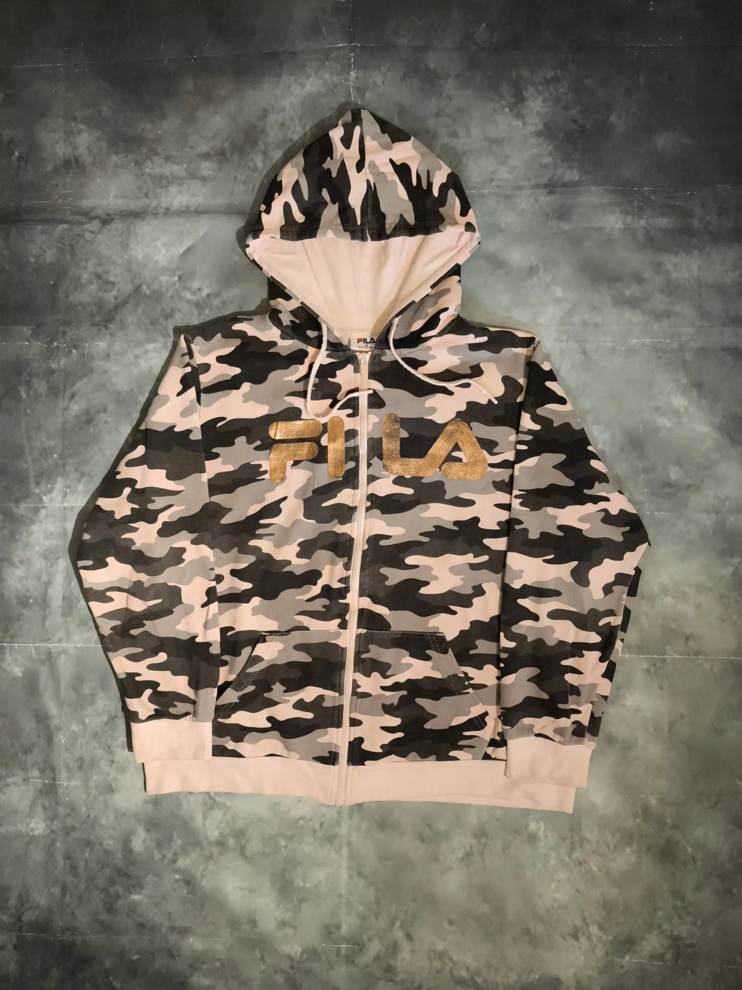 Fila Kapucnis Pulóver Hoodie - Rózsaszín (Női/L)