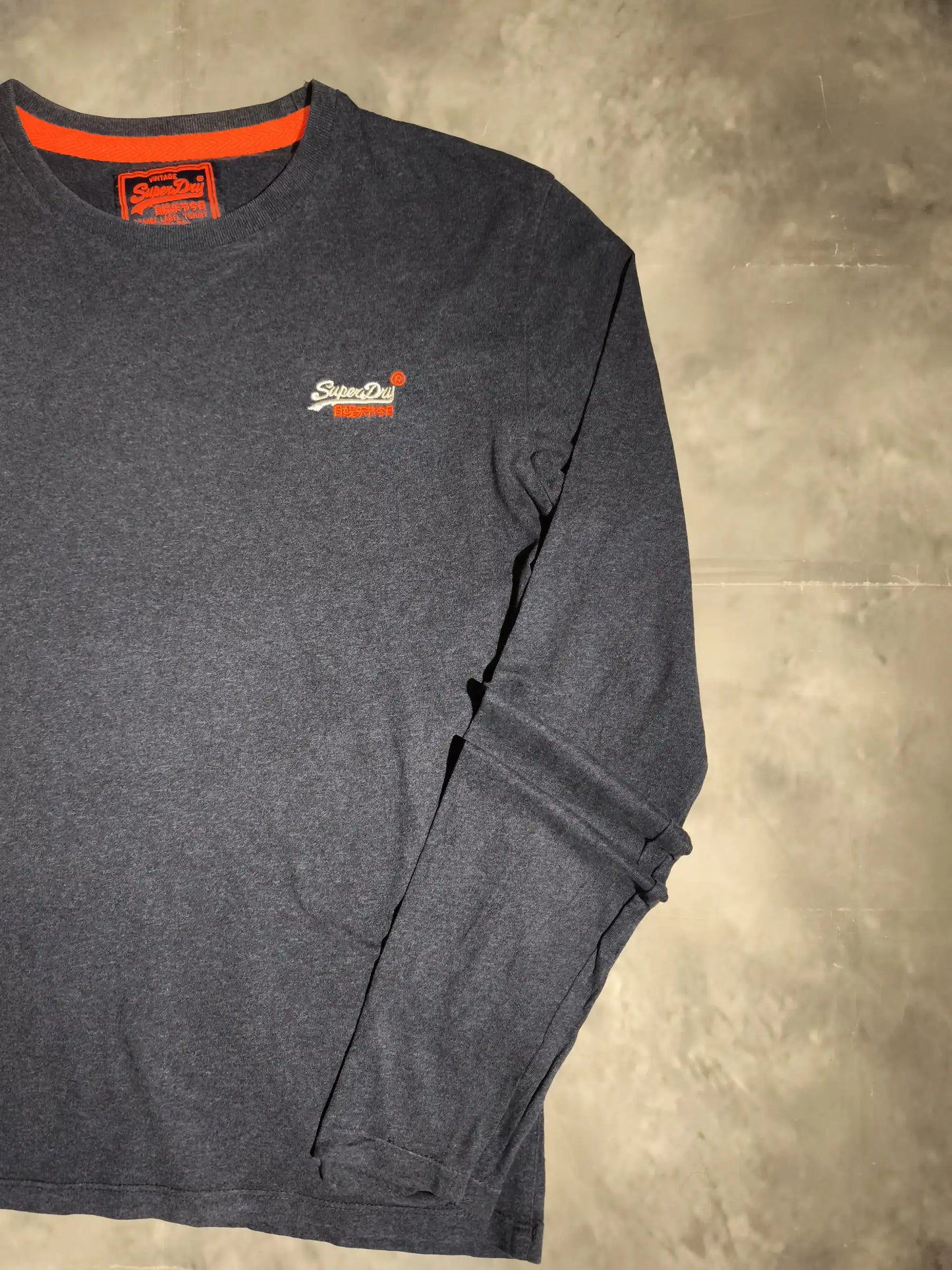 Superdry Hosszú Ujjú Felső - Kék (Férfi/S)