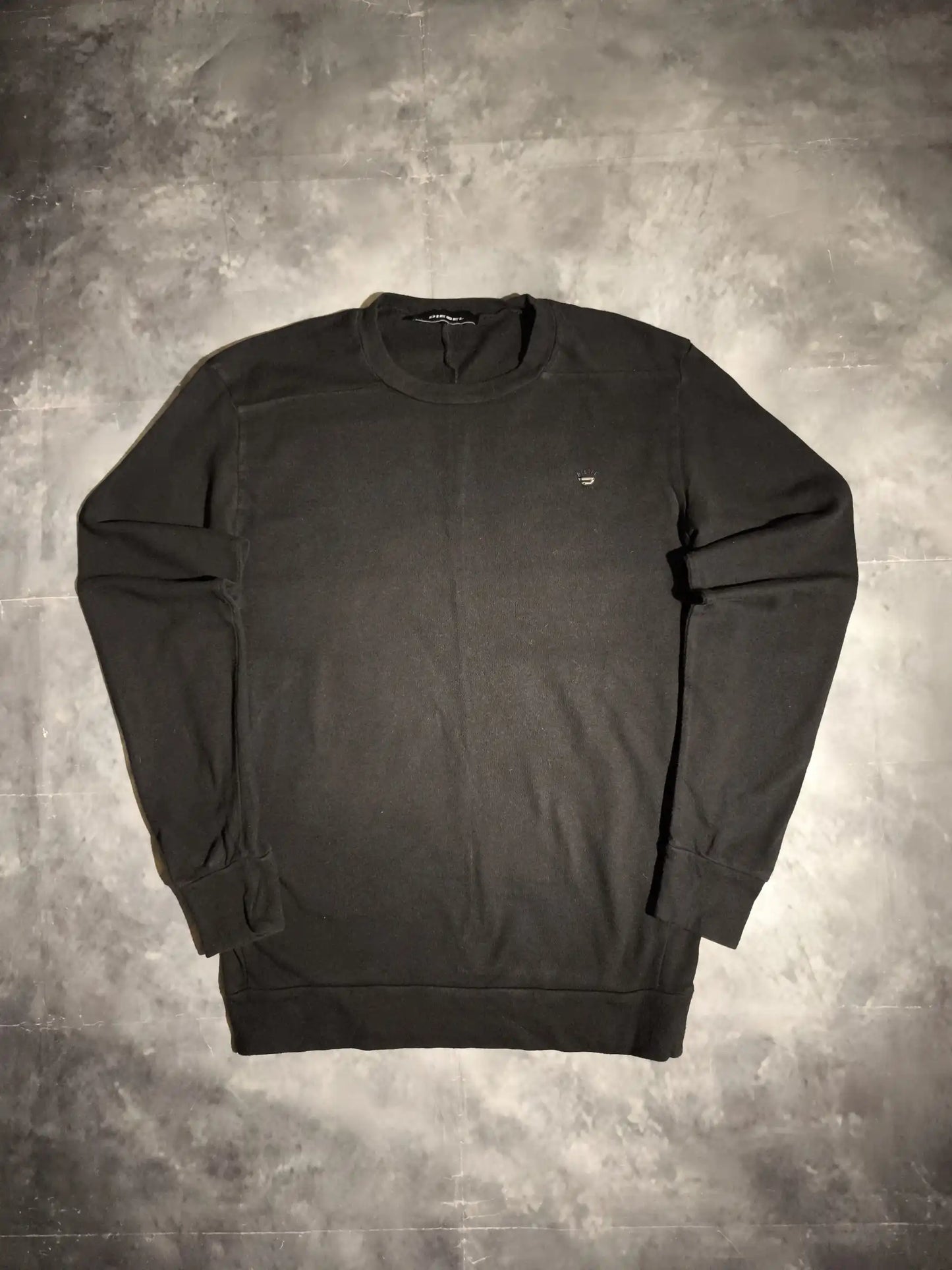 Diesel Vékony Pulóver Sweatshirt - Fekete (Férfi/S)