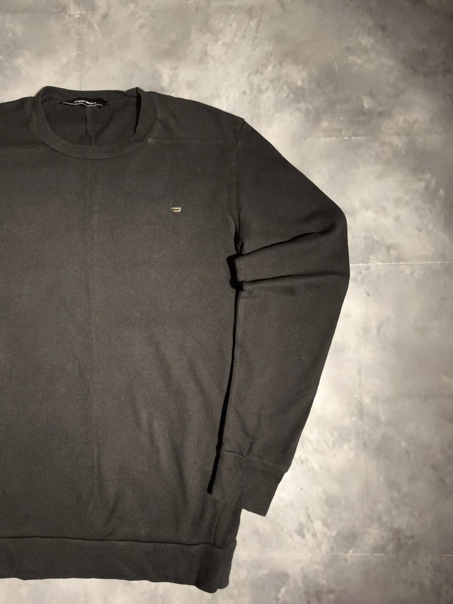 Diesel Vékony Pulóver Sweatshirt - Fekete (Férfi/S)