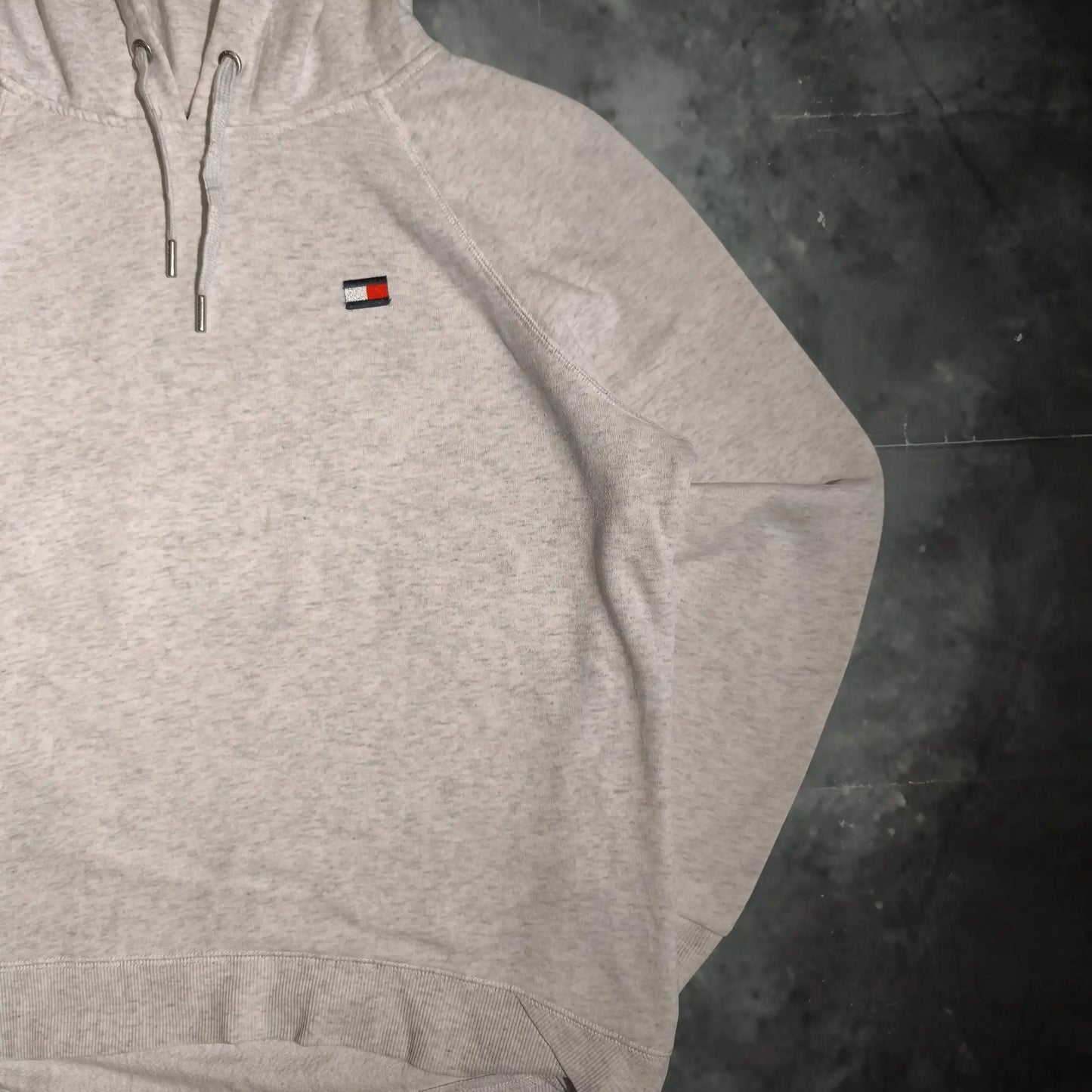 Tommy Hilfiger Kapucnis Pulóver Hoodie - Szürke (Női/M)