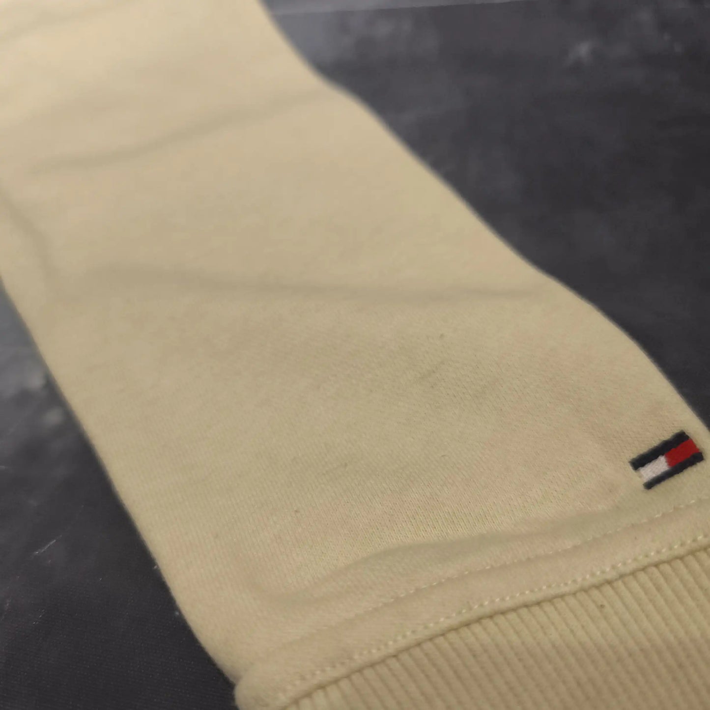 Tommy Hilfiger Kapucnis Pulóver Hoodie - Sárga (Női/XS)