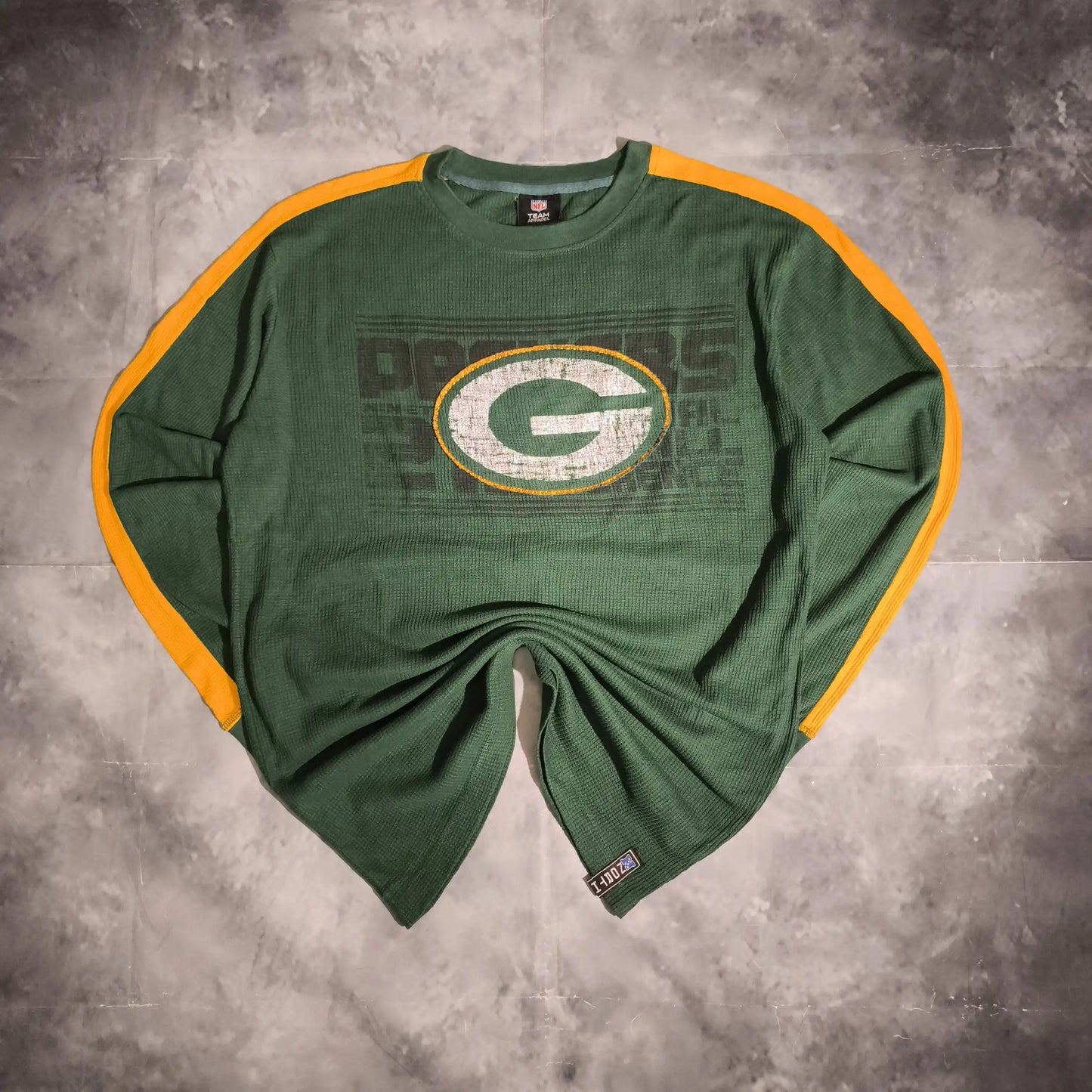 NFL Green Bay Packers Hosszú Ujjú Felső - Zöld (Férfi/L)
