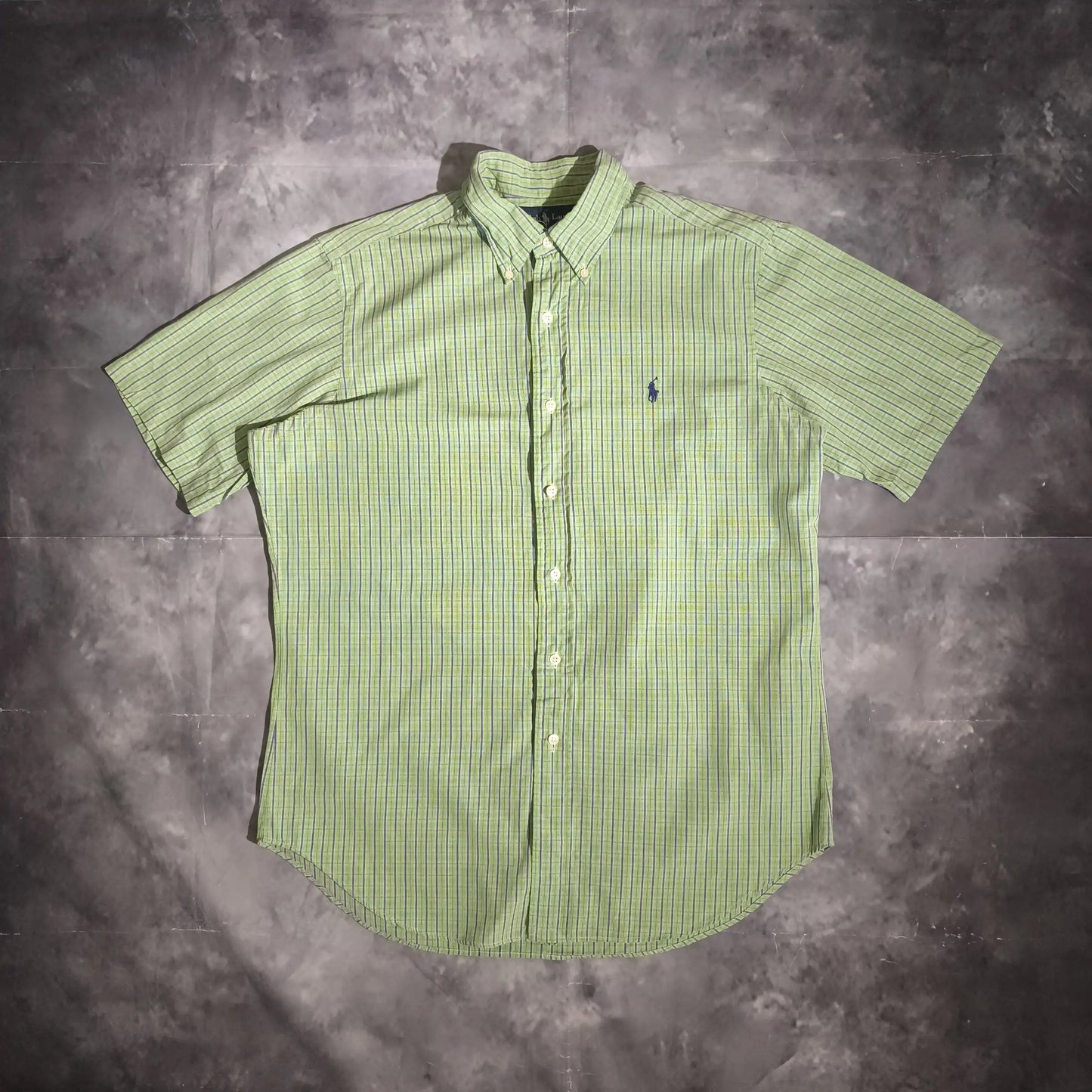 Ralph Lauren Classic Fit Kockás Ing - Zöld (Férfi/M)