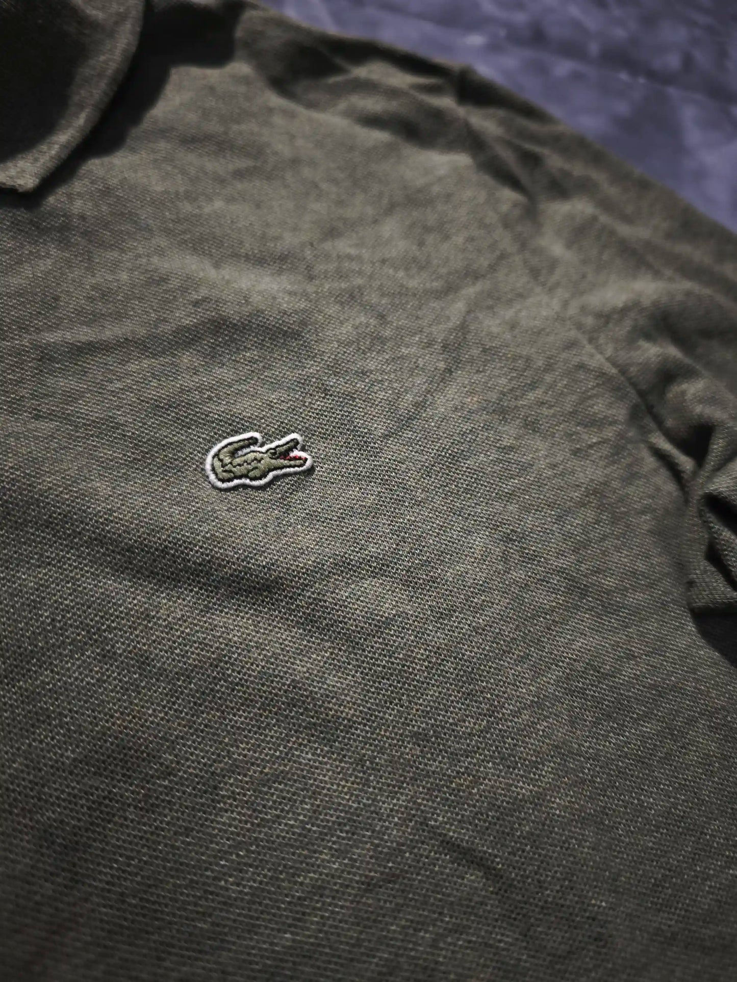 Lacoste Hosszú Ujjú Póló – Khaki Zöld (Női/M)