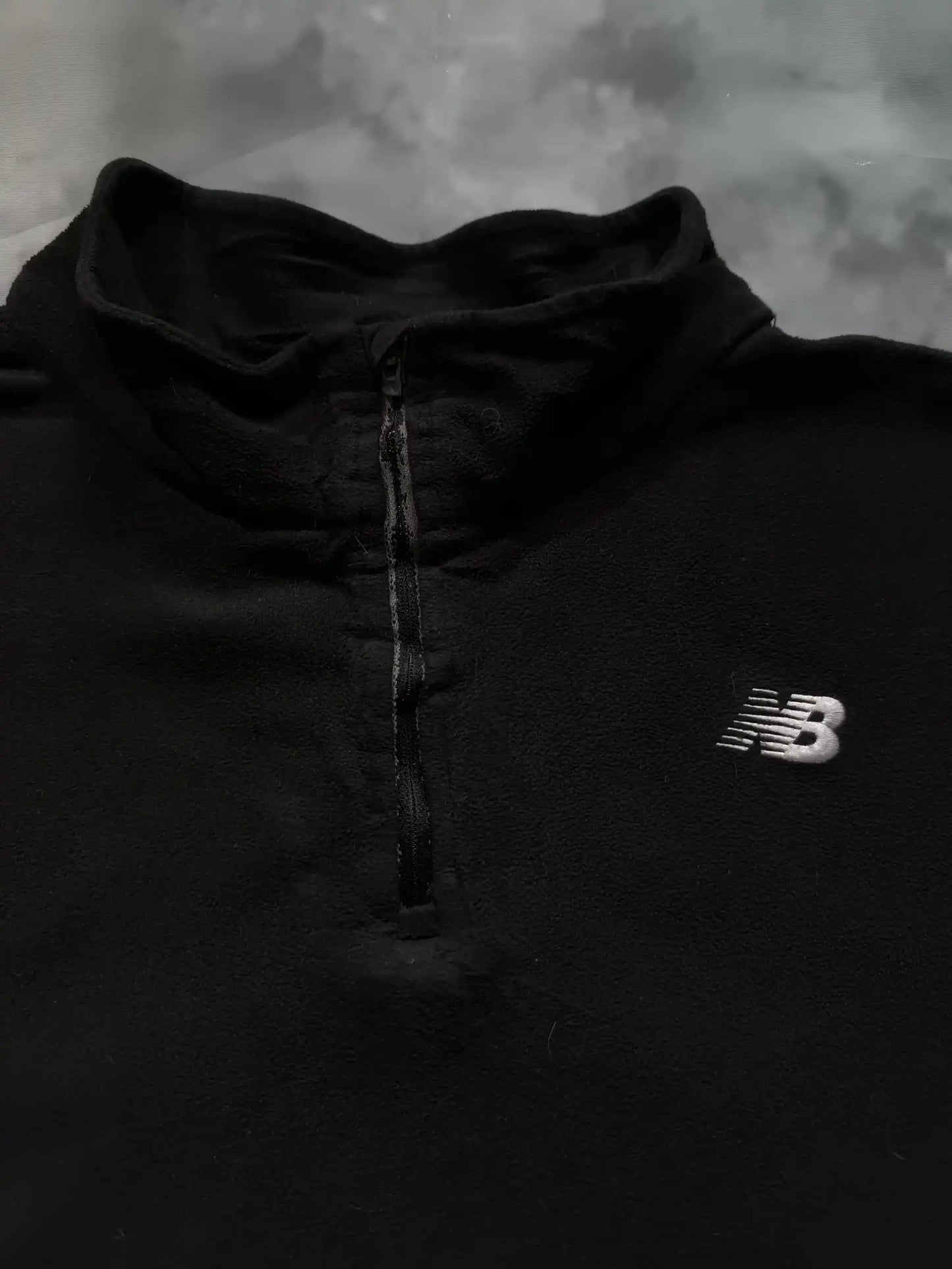 New Balance Polár Pulóver Fleece - Fekete (Férfi/L)