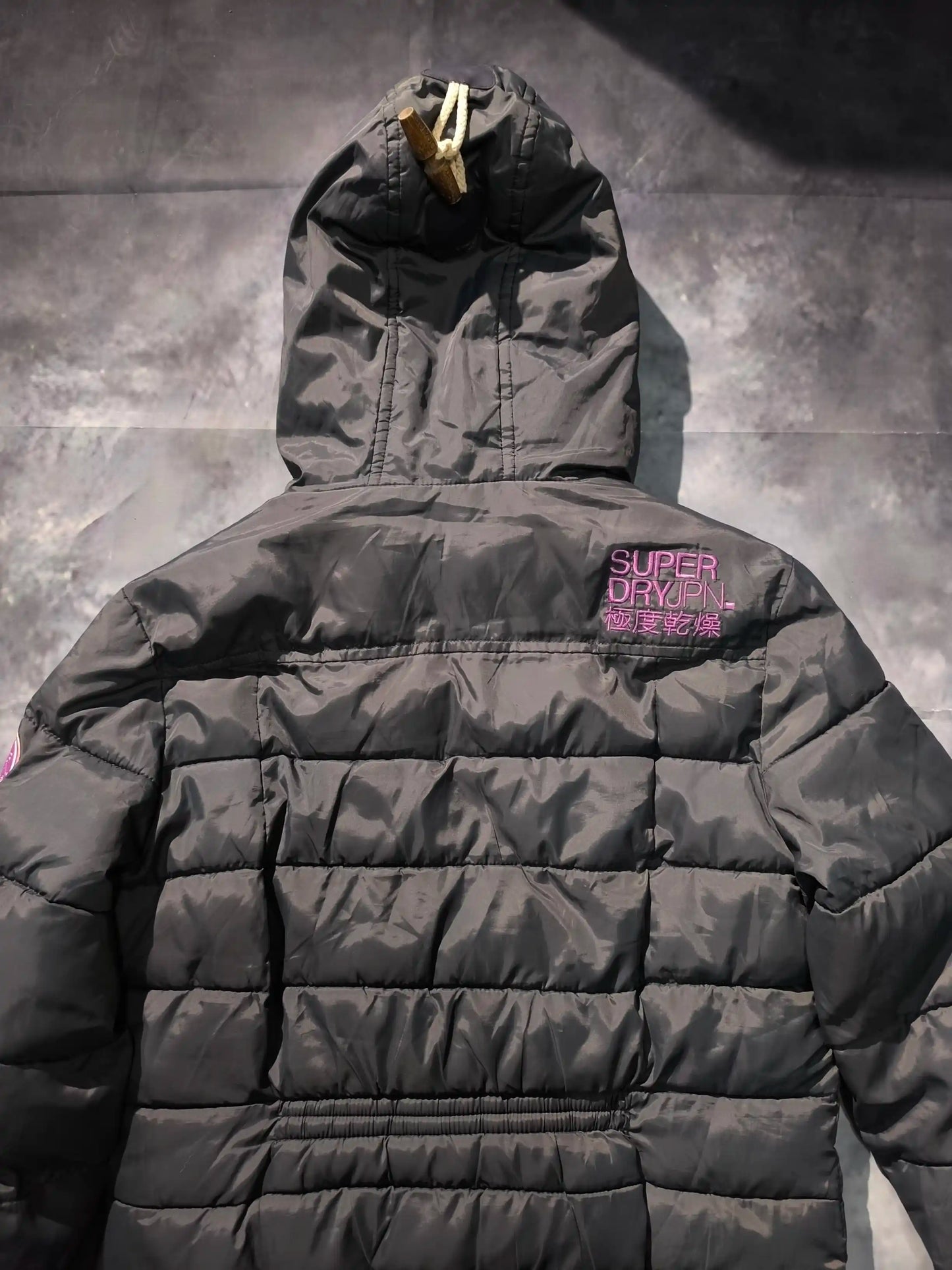Superdry Puffer Jacket - Fekete (Női/M)