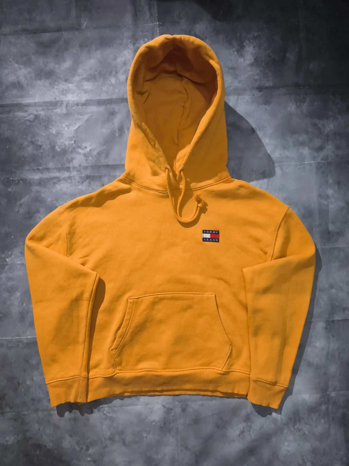 Tommy Jeans Kapucnis Pulóver Hoodie - Sárga (Női/M)