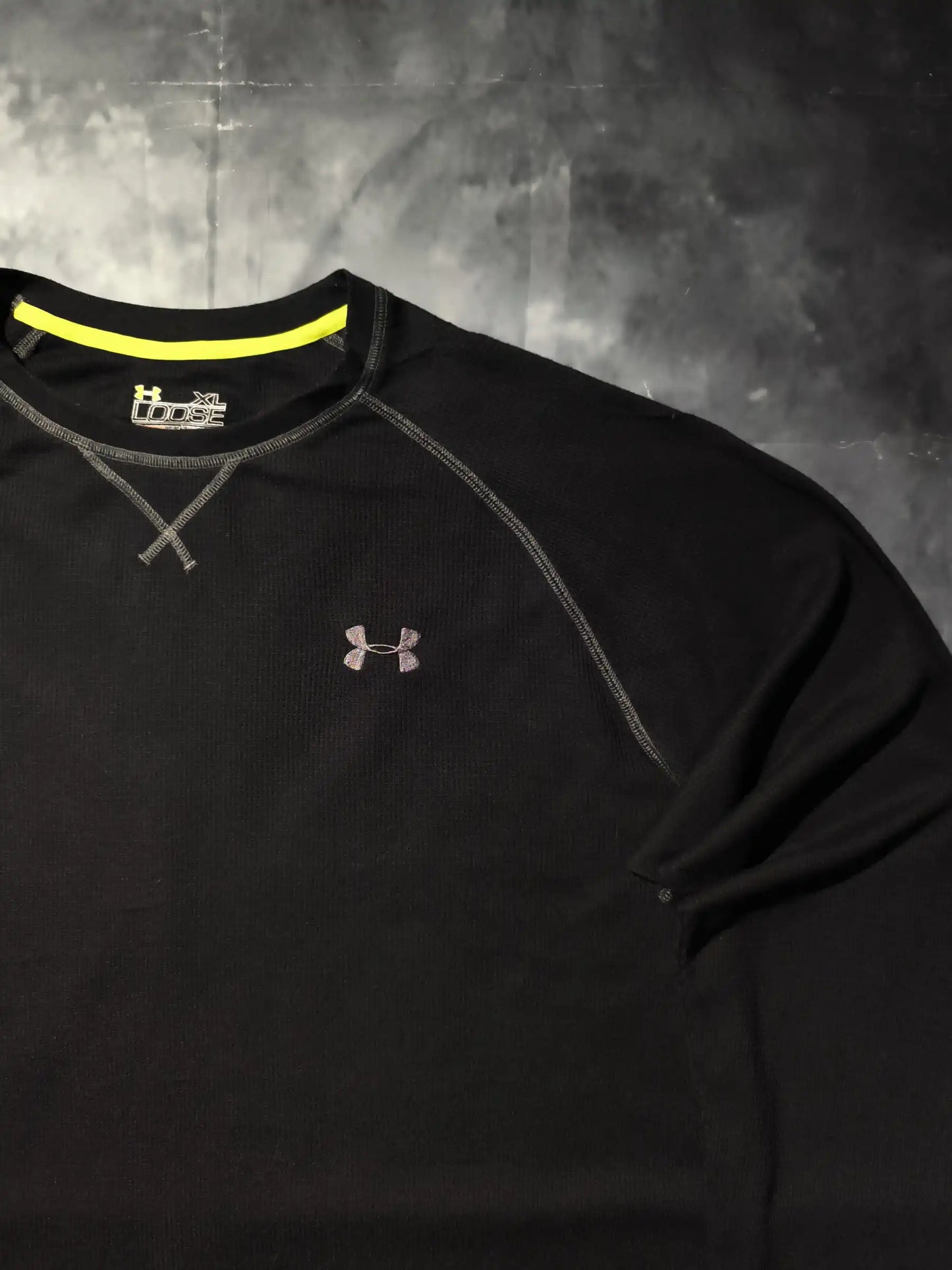 Under Armour Hosszú Ujjú Póló - Fekete (Férfi/XL)