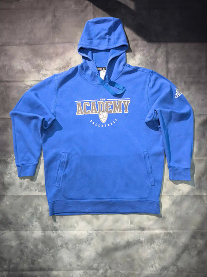 Adidas Academy Volleyball Kapucnis Pulóver – Kék (Férfi/XL)