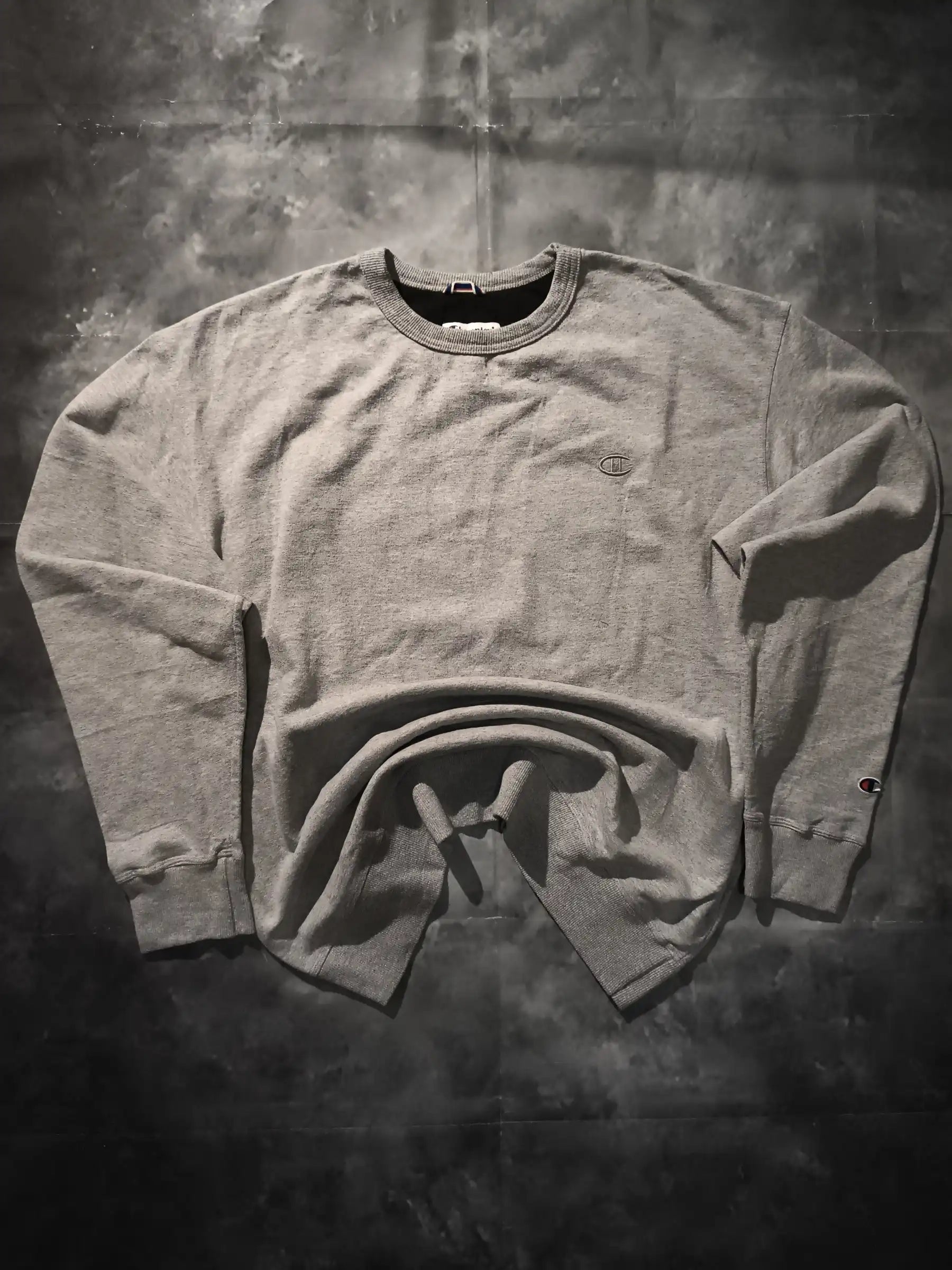 Champion Crewneck Pulóver - Szürke (Férfi/XXL)