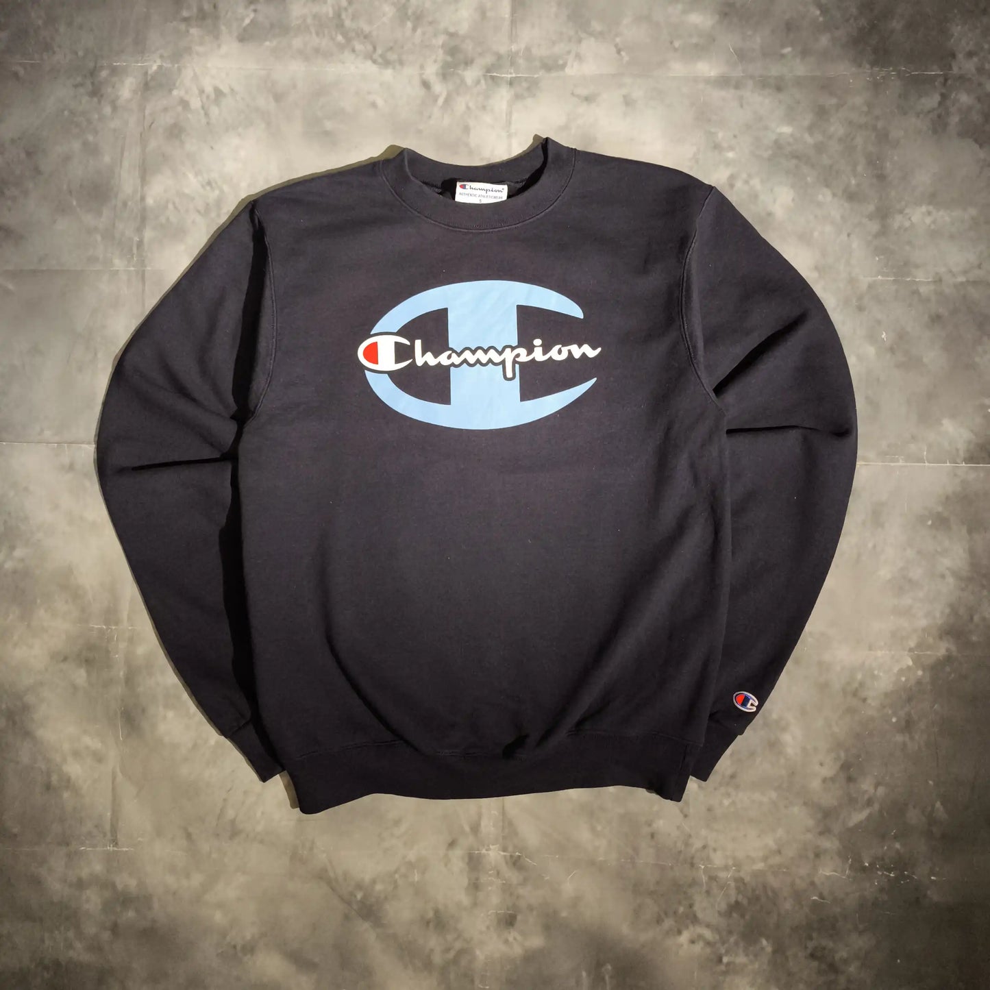 Champion Pulóver Sweatshirt - Kék (Férfi/S)