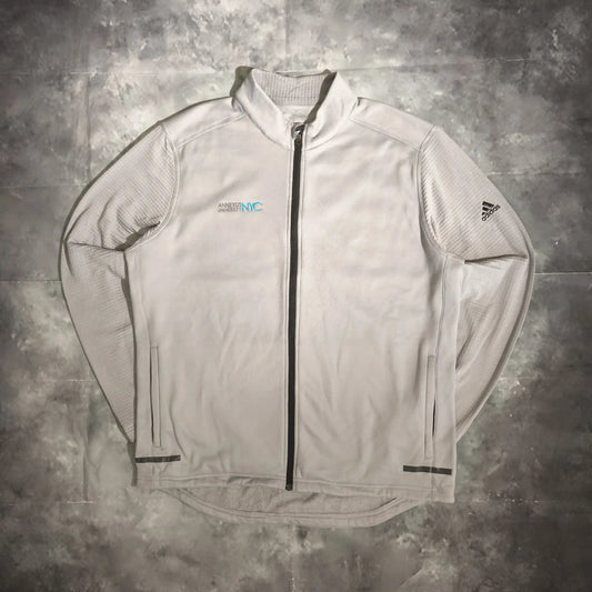 Adidas Climaheat Cipzáras Pulóver Sweatshirt - Szürke (Férfi/L)