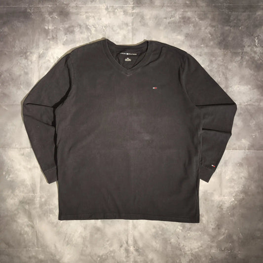 Tommy Hilfiger Hosszú Ujjú Felső - Fekete (Női/XXL)