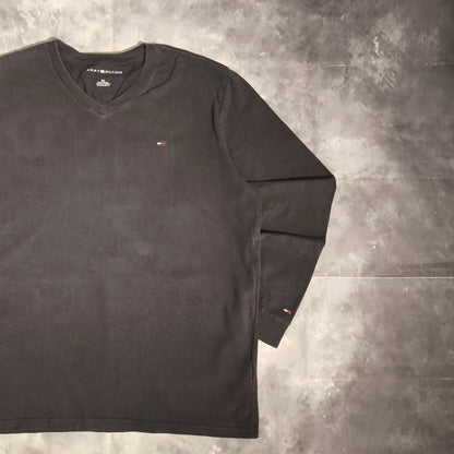 Tommy Hilfiger Hosszú Ujjú Felső - Fekete (Női/XXL)