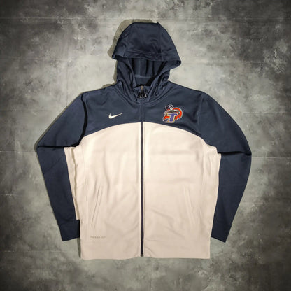 Nike Therma Fit Cipzáras Kapucnis Pulóver Hoodie - Fehér (Férfi/L)