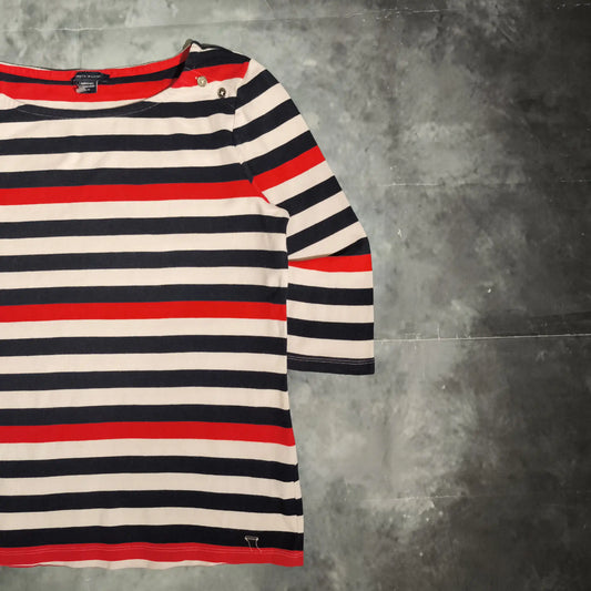 Tommy Hilfiger 3/4 Ujjú Póló - Fehér (Női/L)