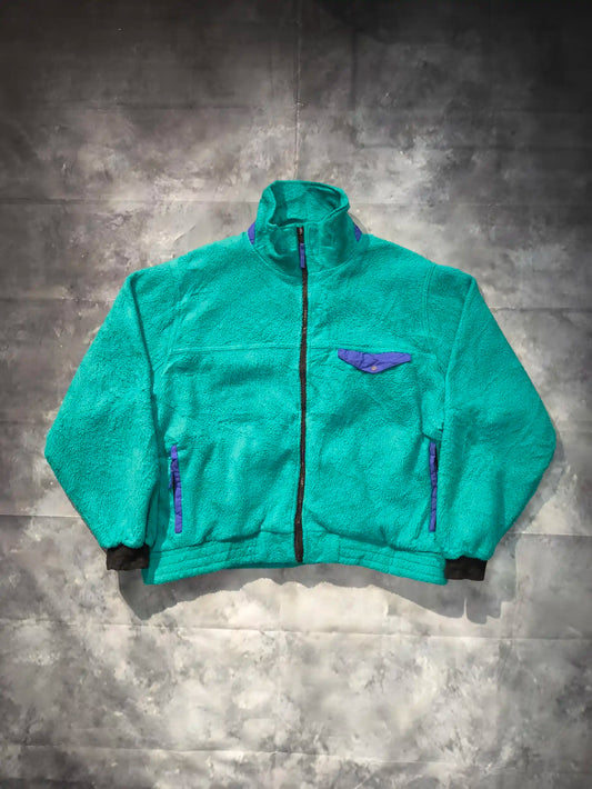 L.L. Bean Vintage Polár Dzseki – Türkiz (Női/L)
