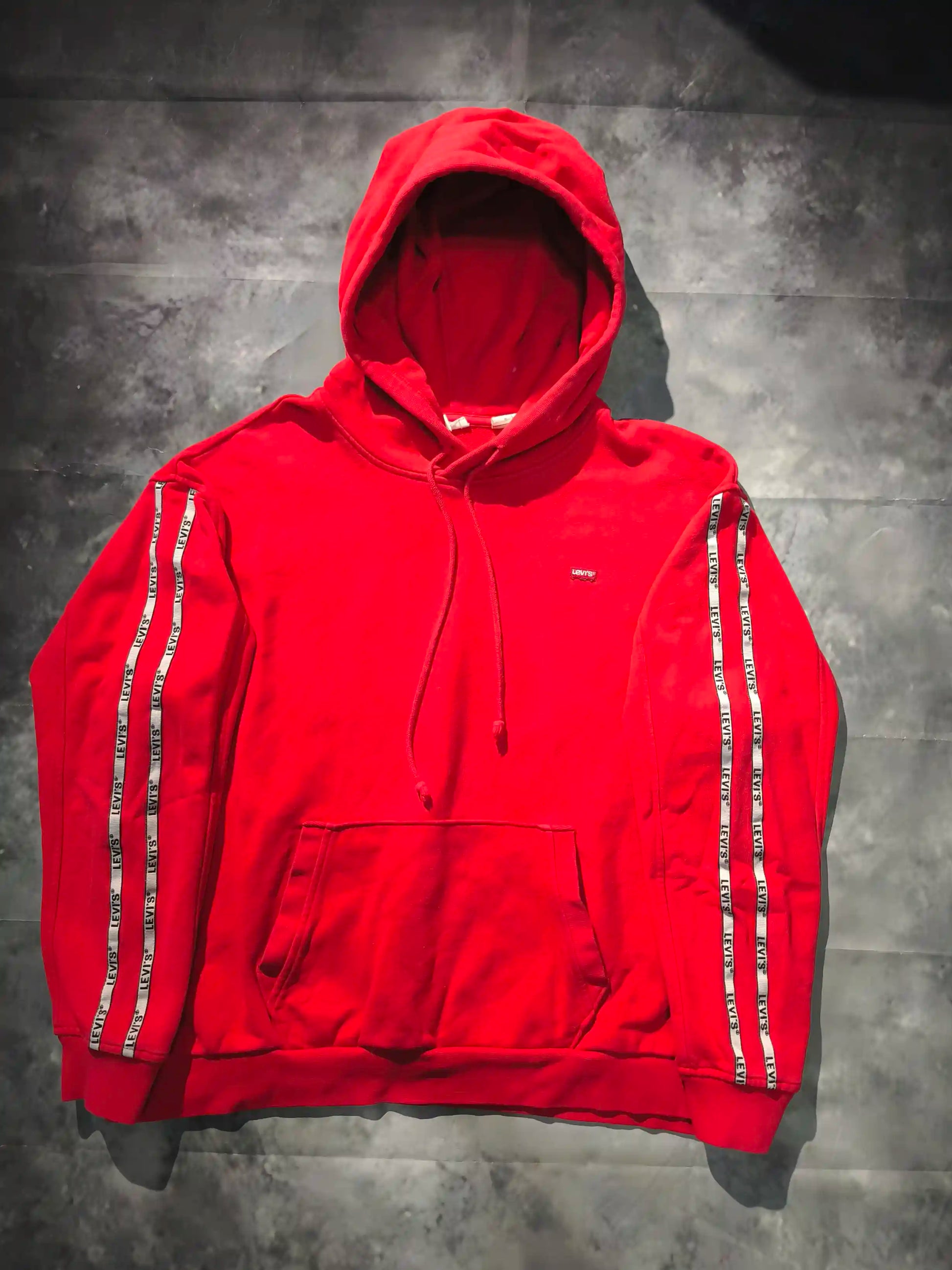 Levi's Kapucnis Pulóver – Piros (Női/M)