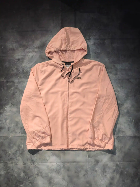 Reebok Lightweight Kapucnis Széldzseki – Rózsaszín (Női/XL)