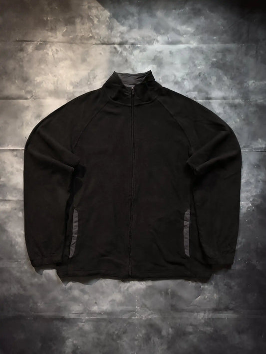 Starter Cipzáras Polár Pulóver Fleece - Fekete (Férfi/M)