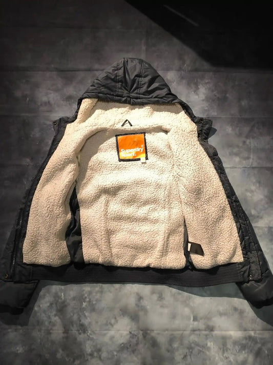 Superdry Puffer Jacket - Fekete (Női/M)