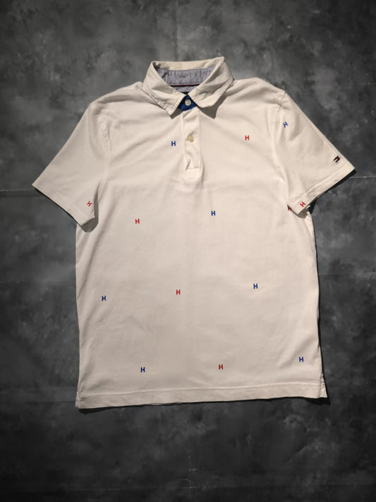 Tommy Hilfiger Galléros Póló - Fehér (Férfi/XS)