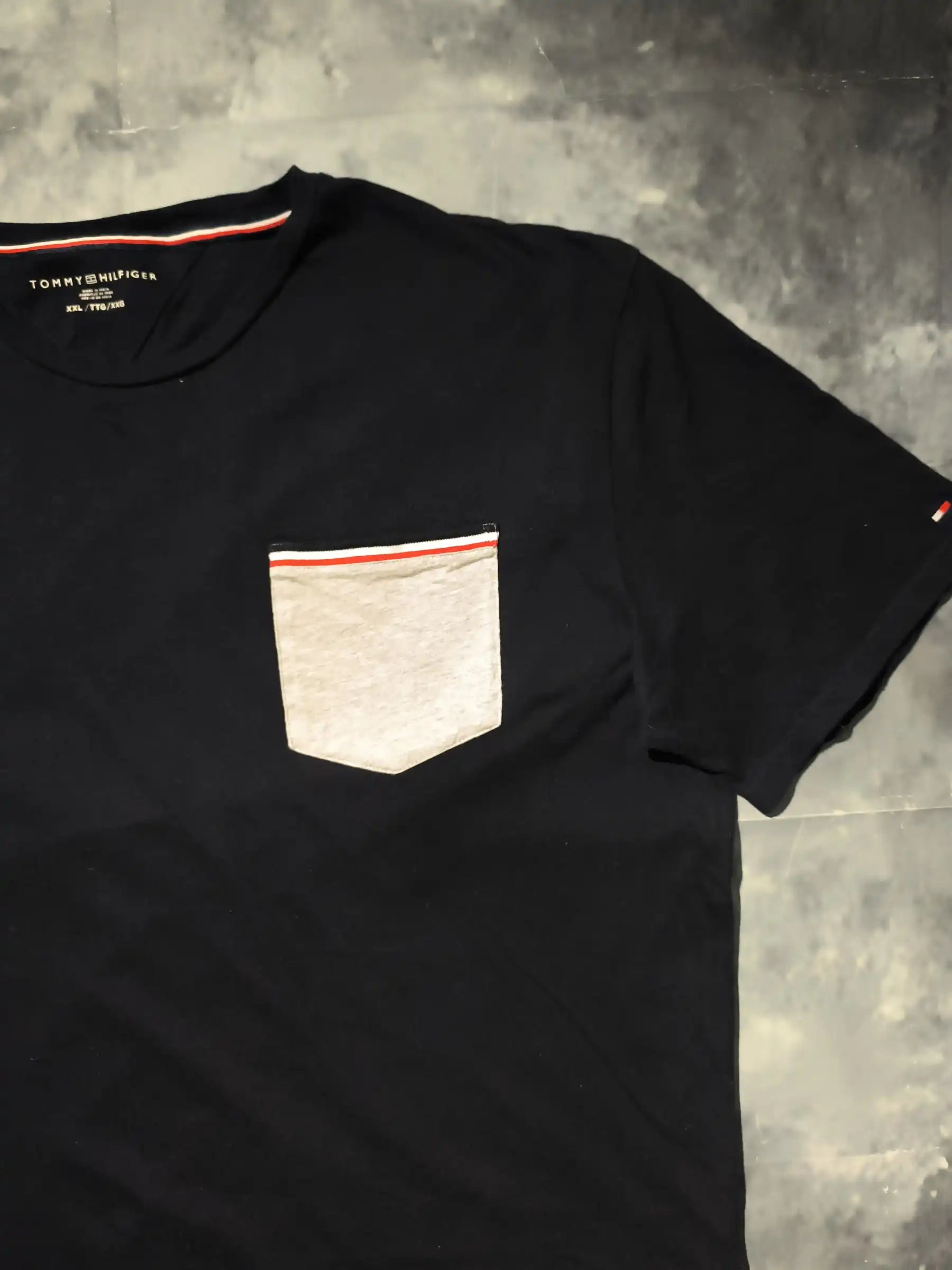 Tommy Hilfiger Zsebes Póló - Kék (Férfi/XXL)