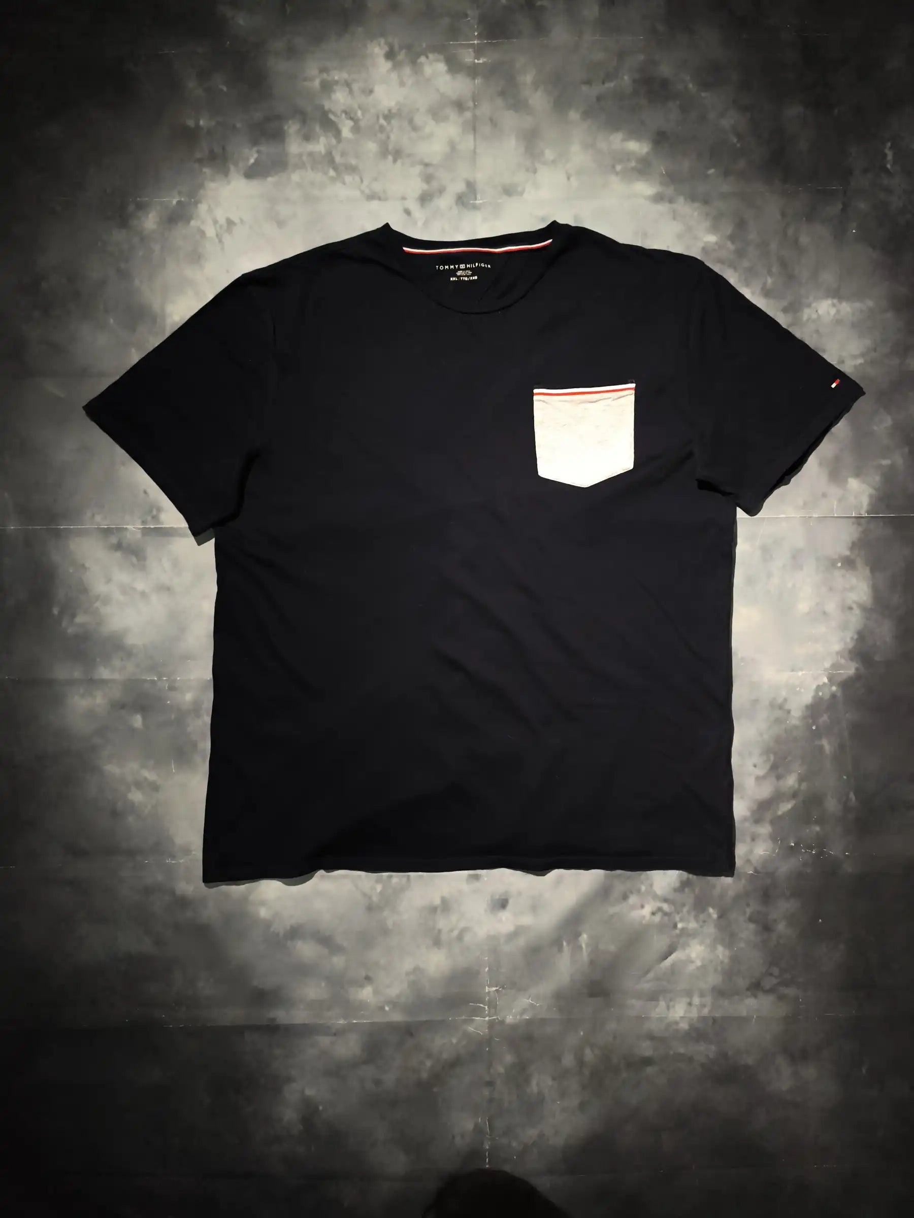 Tommy Hilfiger Zsebes Póló - Kék (Férfi/XXL)