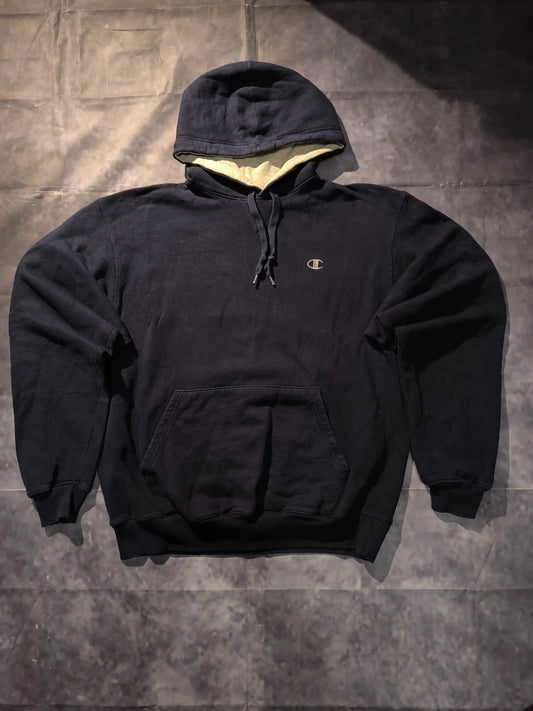 Vintage Champion Hoodie - Sötétkék (Férfi/L Oversized)